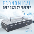 Commercial Glass Door Chest Freezer for Supermarket